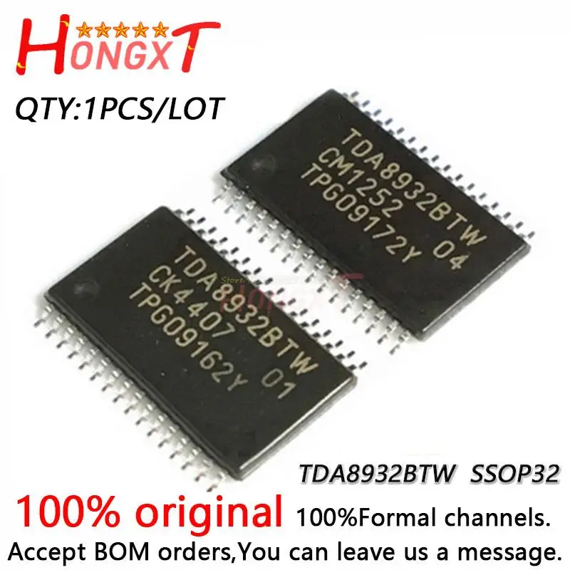 1PCS 100% NEW TDA8932BTW TDA8932BT TDA8932B TDA8932 SSOP-32.