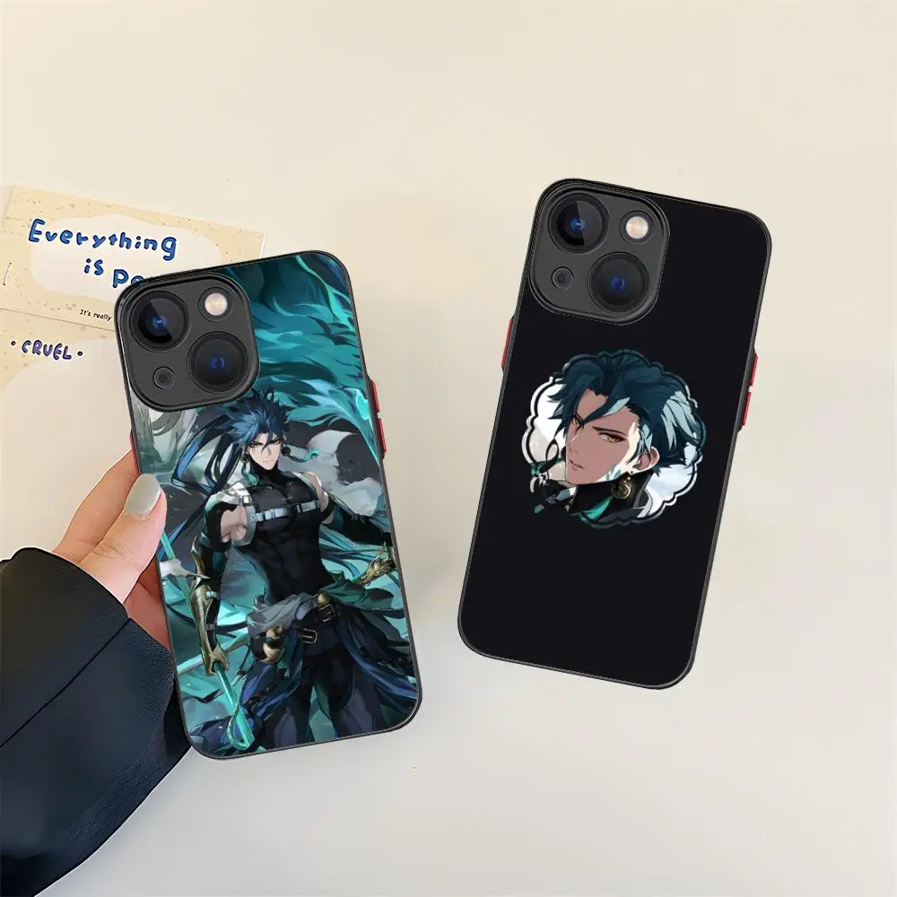 

Чехол для телефона Wuthering Waves Jiyan для iPhone 17, 16, 15, 14, 13, 12, 11 X XR XS 8 7 Air Pro Max Plus Mini, красочный силиконовый чехол