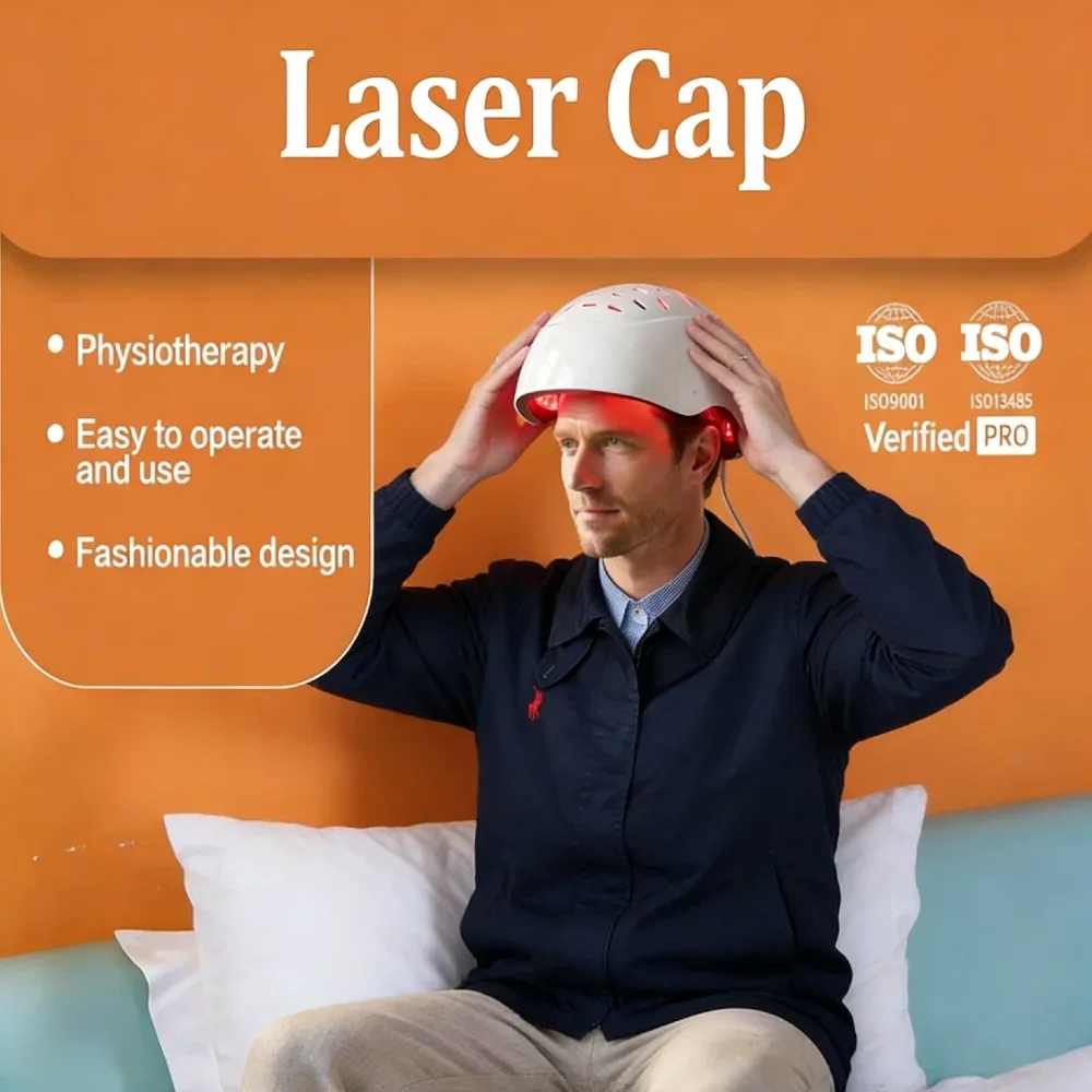 Advanced COZING-300Pro 300 Diodes 6750mW 650nm Laser Hair Growth Helmet USB Rechargeable Wireless Home Device view 2