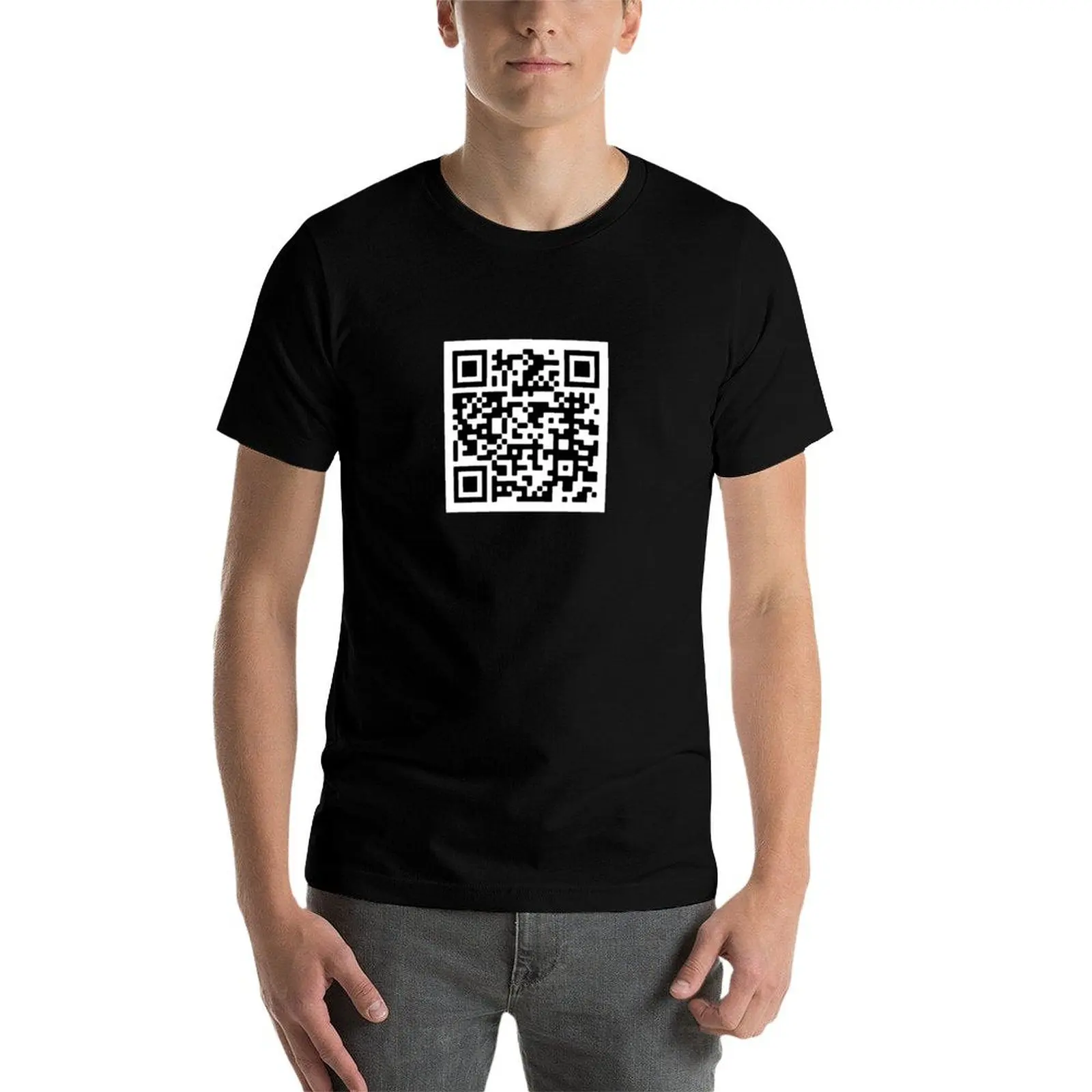 Obi-Wan Hello There QR Code T-Shirt Moisture Control Sports Tee view 4