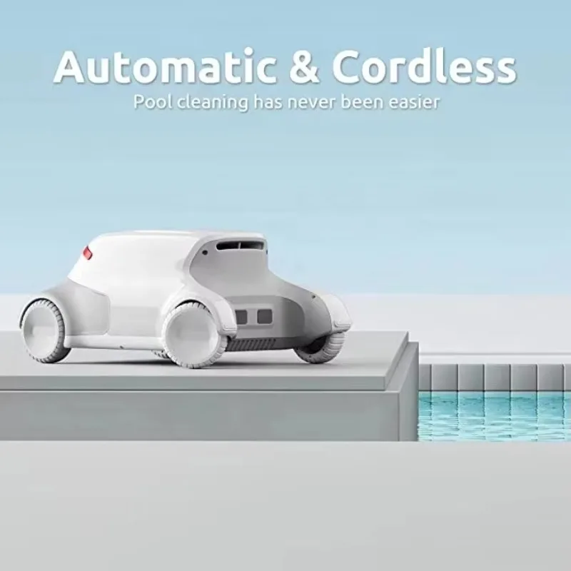 P1 Cordless Robotic Pool - Automatic Pool Cleaner for in Ground Pools up to 50 Feet