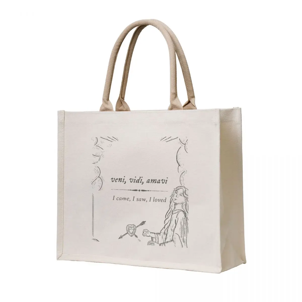 

Veni, Vidi, Amavi Tote Bag reusable shopping bag Reusable bags Canvas bag for women