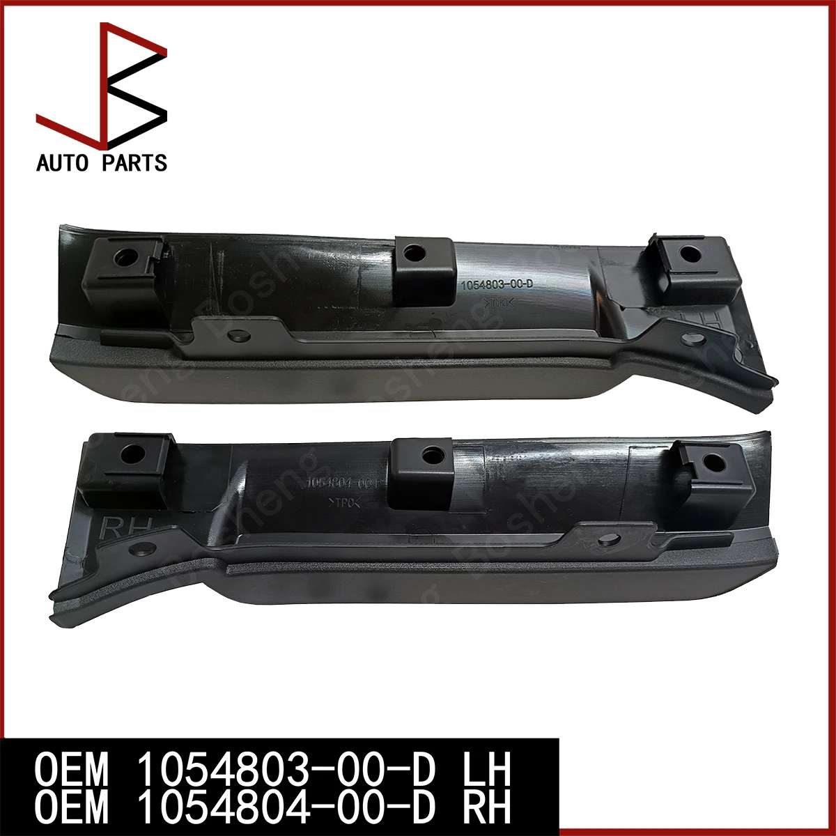 New For Tesla Model X 2015-2021 Front Bumper Fascia LH & RH Wheel Fairing OEM 1054803-00-D 1054804-00-D 1054803 1054804