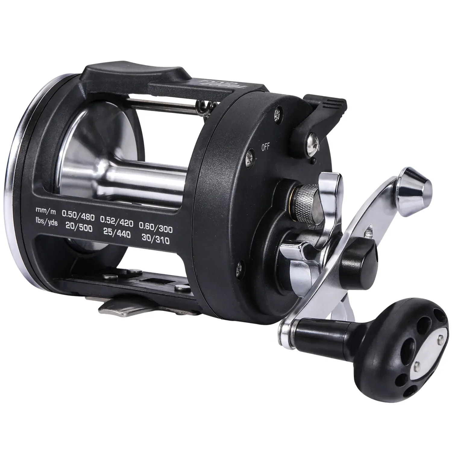 Sougayilang Baitcasting Fishing Reels 3000 4000 Trolling Reel Max Drag 28kg Fishing Tools for Saltwater Fishing Pesca