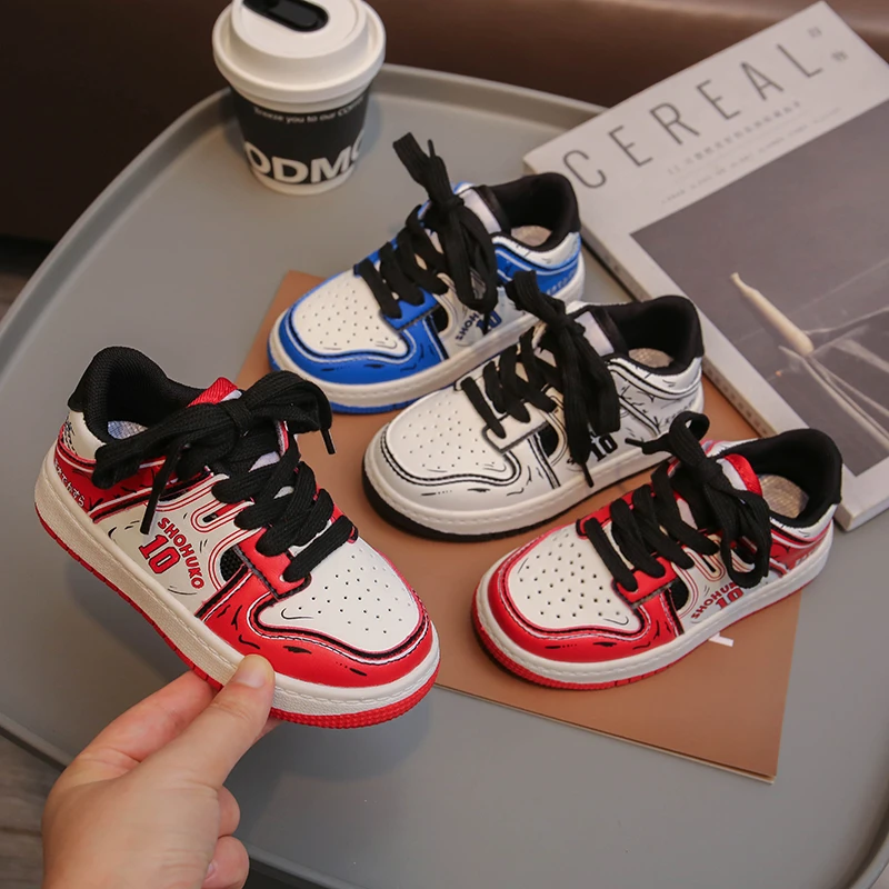 

2025 New Brands Sports Fashion Kids Shoes Outdoor Walking Baby Girls Boys Shoes Cute Children Sneakers Toddlers Детская Обувь