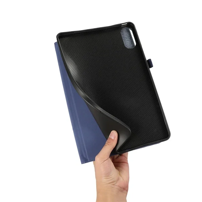 Para xiaomi redmi pad pro 12.1 polegada caso cowboy tecido flip suporte tablet escudo para funda redmi pad pro caso poco pad 12.1 caso