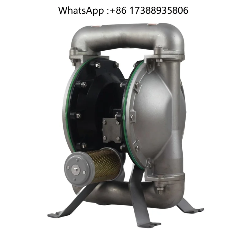 QBY 1.5 Inch High Performance Stainless Steel Pneumatic Air Diaphragm Pump for Food
