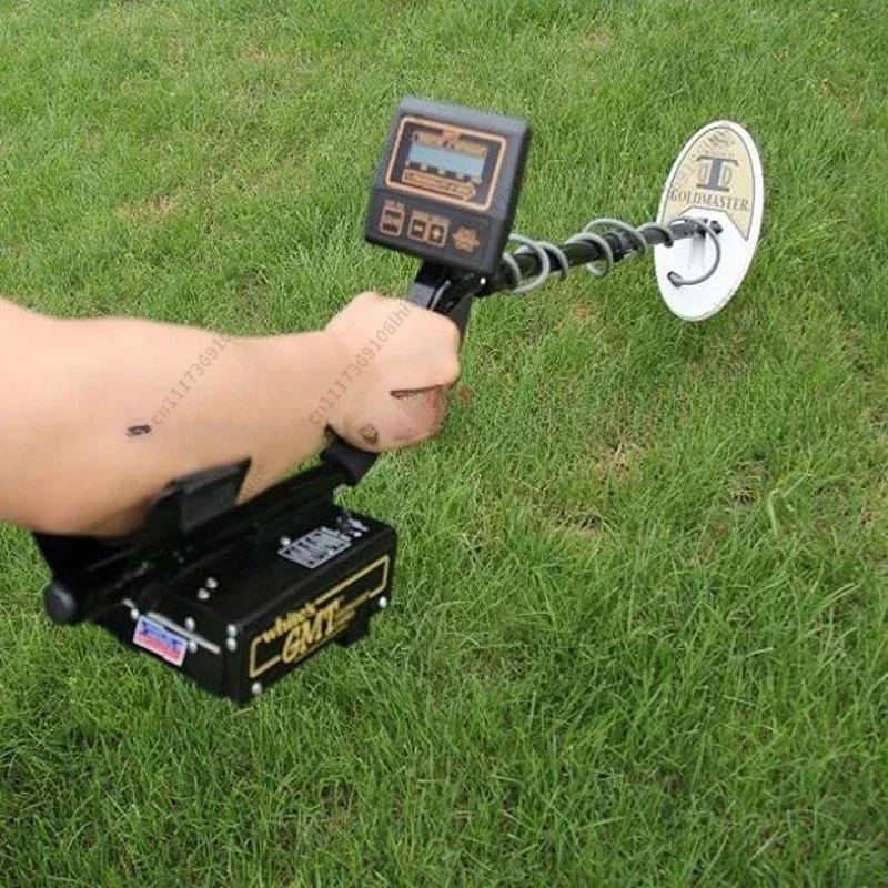 Meters Outdoor Hunting 2 Coils Underground Metal Detector High SensitPremium GMT Metal Detector Gold Silver Copper Instrument 5
