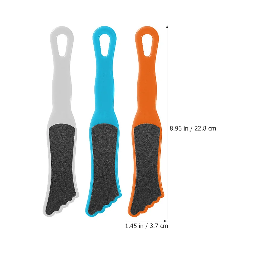 

5 шт. двухсторонняя пилочка для ног, инструмент для педикюра, средство для удаления мозолей для мужчин и женщин, гладкая двухсторонняя пилочка для ног