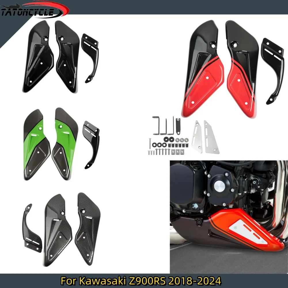 

Motorcycle Belly Pan For Kawasaki Z900 RS SE Cafe ABS 2018-2024 Engine Spoiler Guard Lower Fairing Body Frame Panel Protector