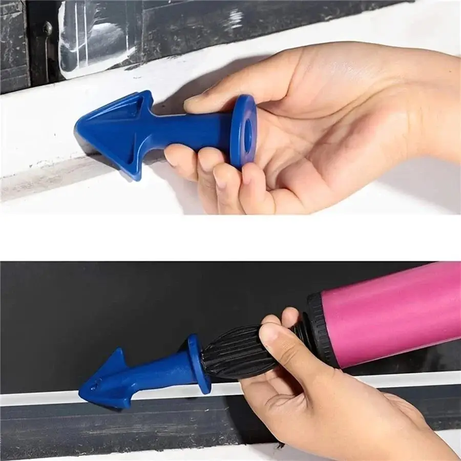 

Caulking Tool Set 3PCS Silicone Sealant Nozzle Applicators, Plastic Caulk Finishing Tools for Kitchen, Bathroom, Window