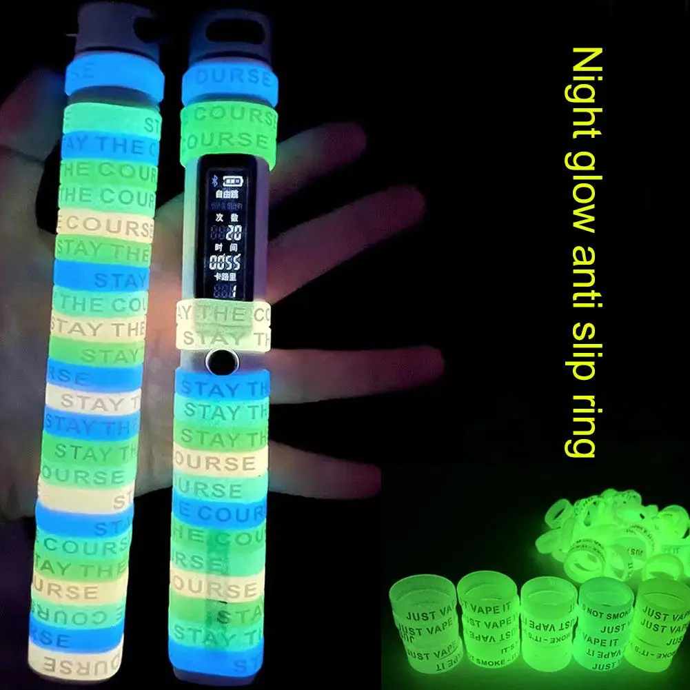 20/50Pcs Anti-Skid Silicone Fishing Rod Handle Rings Stopper O-shaped Rubber Rings Set Protector Grip Sleeve Fishing Accessories view 4