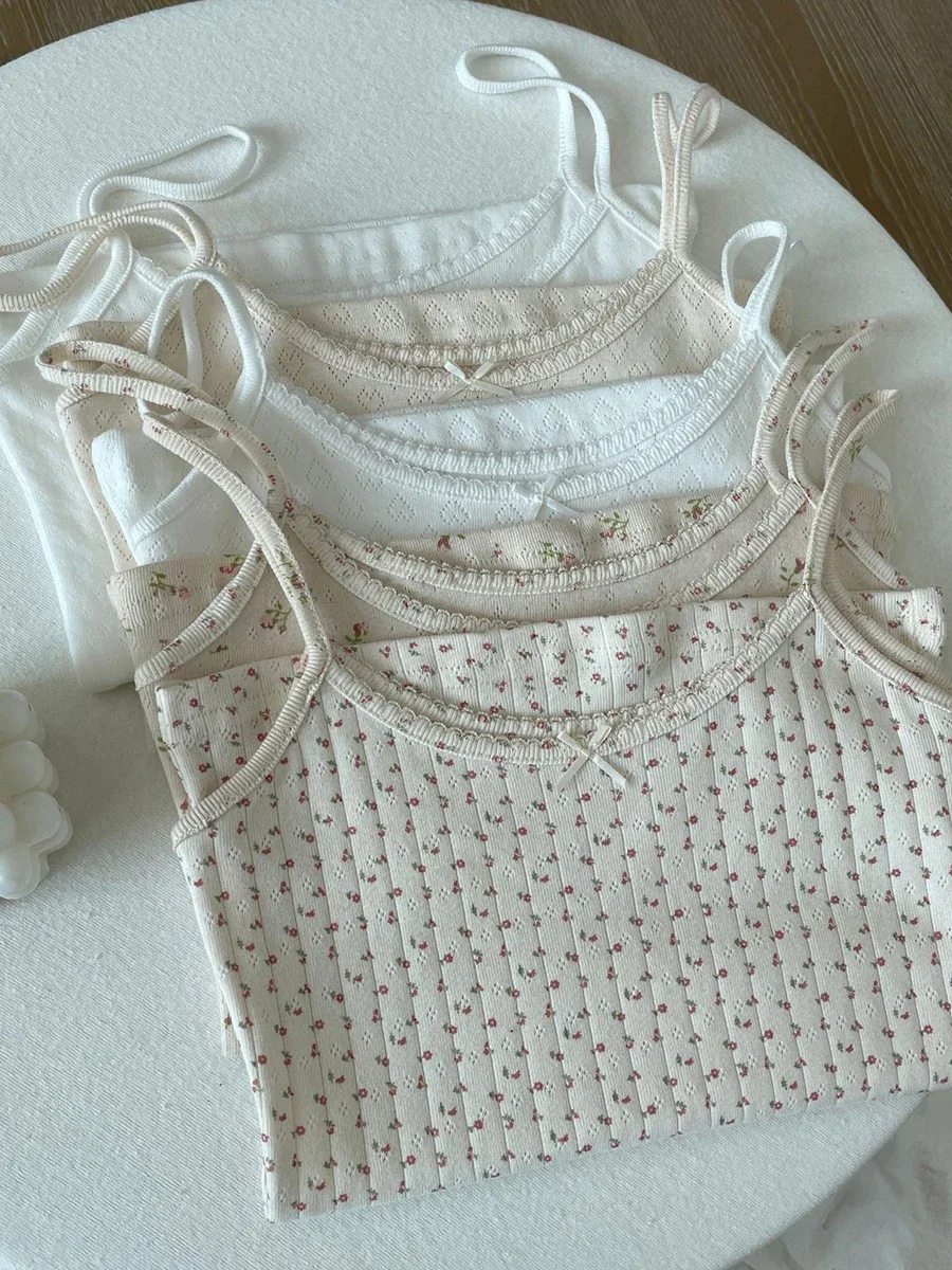 Темно-синие шорты на бретелях с цветочным принтом, женский тонкий топ с кружевной отделкой + лоскутные короткие штаны, милая хлопковая домашняя пижама, комплекты из 2 предметов