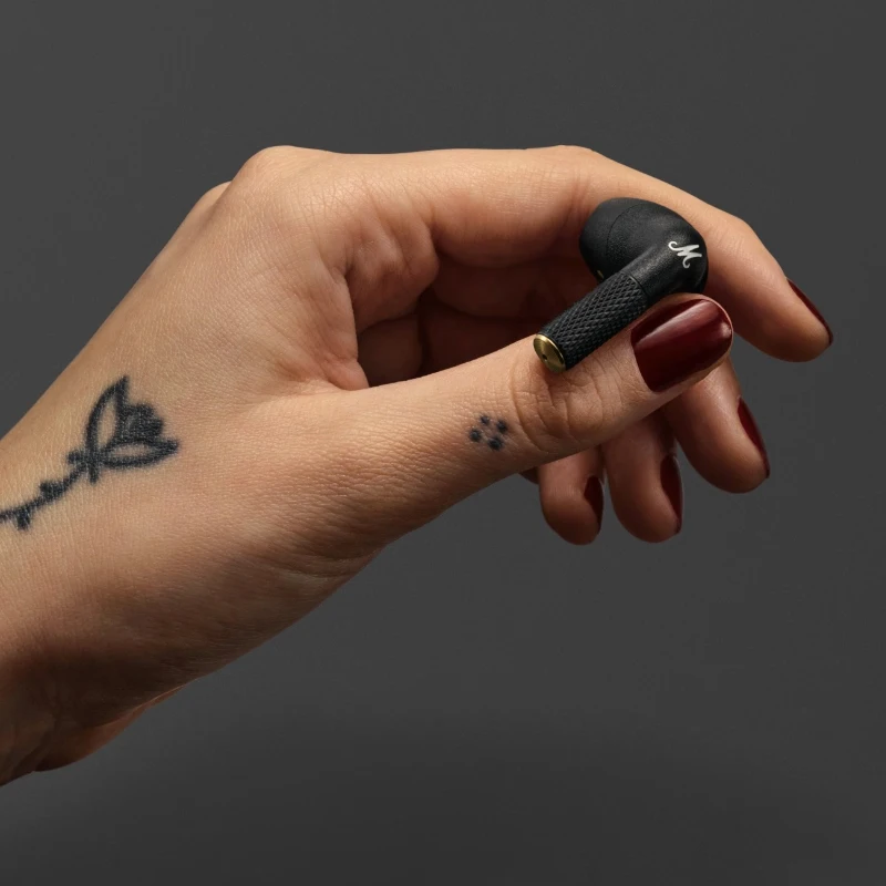 MARSHALL MINOR Беспроводные наушники Bluetooth Long Range Black