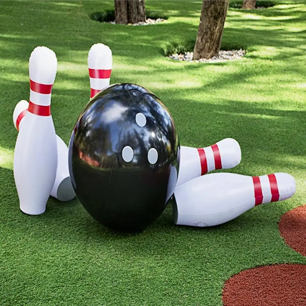 PVC Bowling Easy to Carry Multifunctional Perfect Outdoor Indoor Recreational Sports Baby Toy Bowling