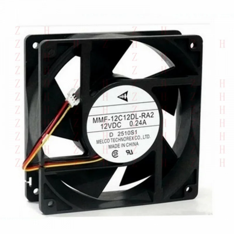 

XXZ для MMF-12C12DL-RA2 12 В постоянного тока 0,24 А 12 см 12038 3-контактный инверторный вентилятор Mitsubishi