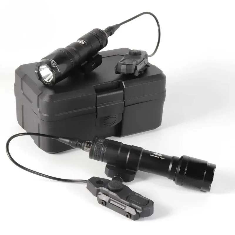Long Short M300A Alloy Illumination Light For Hobby Model Detachable Pressure Switch Battery Charger Complete Kit