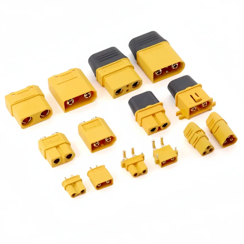 10PCS/LOT XT60 XT90 XT30 High Current Male Female Plug RC Lipo Battery Charging Connector for FPV Drone Aircraft Model MR60 MR30