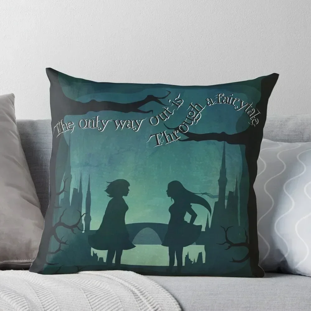 school for good and evil Throw Pillow anime girl Pillow Case Christmas Christmas Pillow