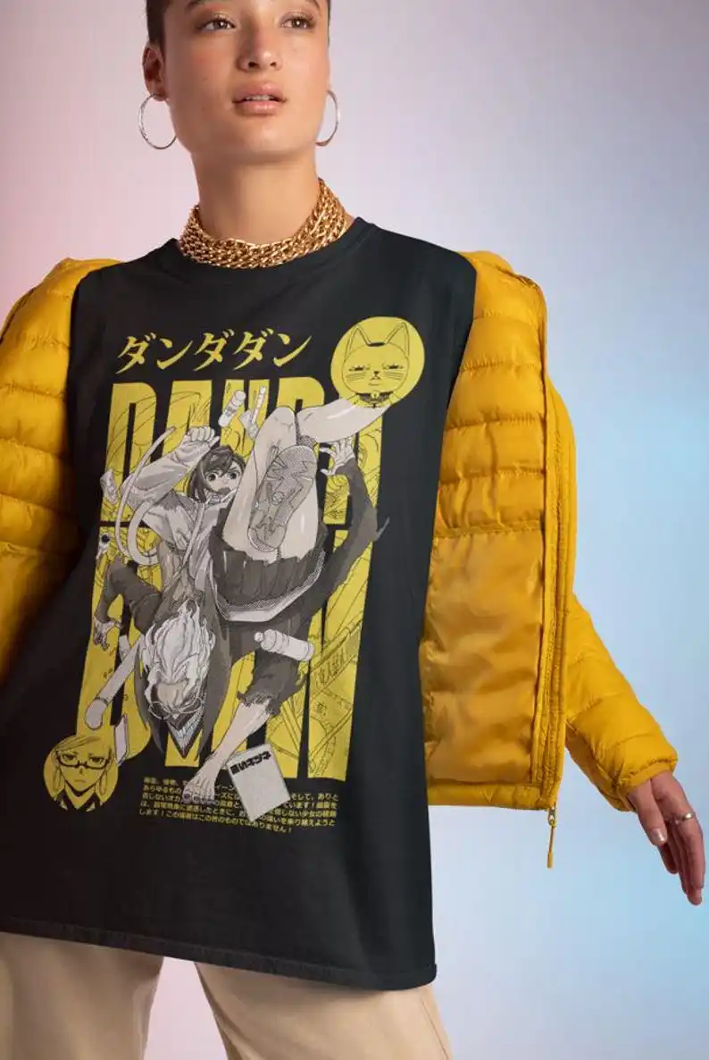 Dandadan T-shirt Japanaise Anime Manga Gift Exclusive Shirt All Size