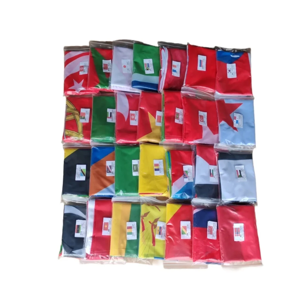 1pcs Ship Use International World Flag, Wear-resistant Marine Flag, No.3/4/5 Specification Boat Flag With Flag Hooks