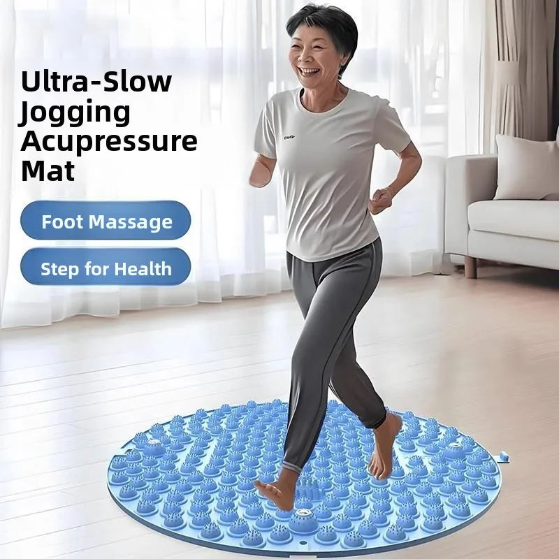 

Массажный коврик для ног Health Walking Pad с китайской медицинской акупрессурной доской для медленного бега, для похудения, меридианной терапии, специальный.