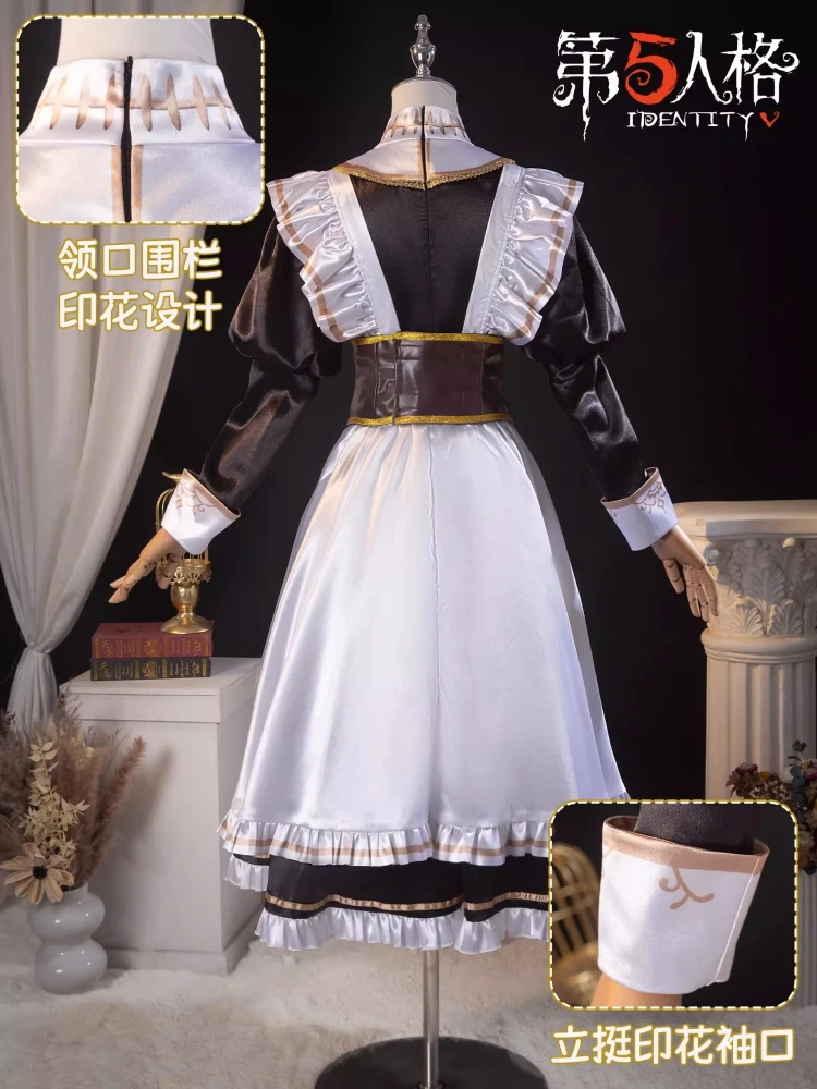 Mary Maid Dress Game Identity V Bloody Queen Cosplay Anime Women Lovely Maid Dress Costume Halloween Carnival Party Suit Stock