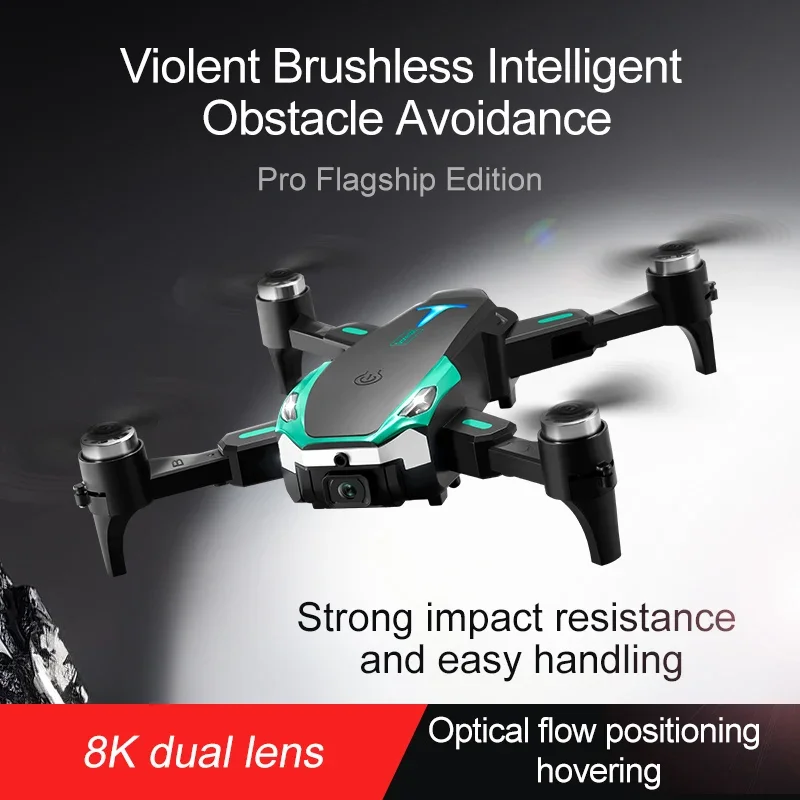 

2024 S25/S6 Max Drone 8k Profesional HD Dual Camera Obstacle Avoidance Aerial Photography Optical Flow Foldable Quadcopter Toy