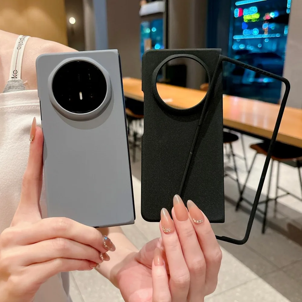 

Solid Color For Honor Magic V6 V5 Ultra-thin Phone Case Frosting Protective PC Hard Shell Shockproof Back Cover