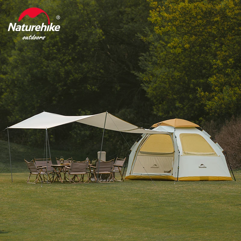 

Палатка Naturehike, автоматическая палатка для кемпинга, 2, 3, 4 человека, укрытие, палатка с одним касанием, уличная парковая семейная палатка с быстро открыванием, тент, палатка
