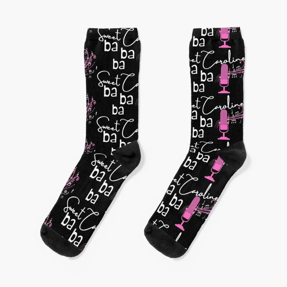 

Sweet Caroline ba ba ba Socks Mens Fashion Compression Socks Women