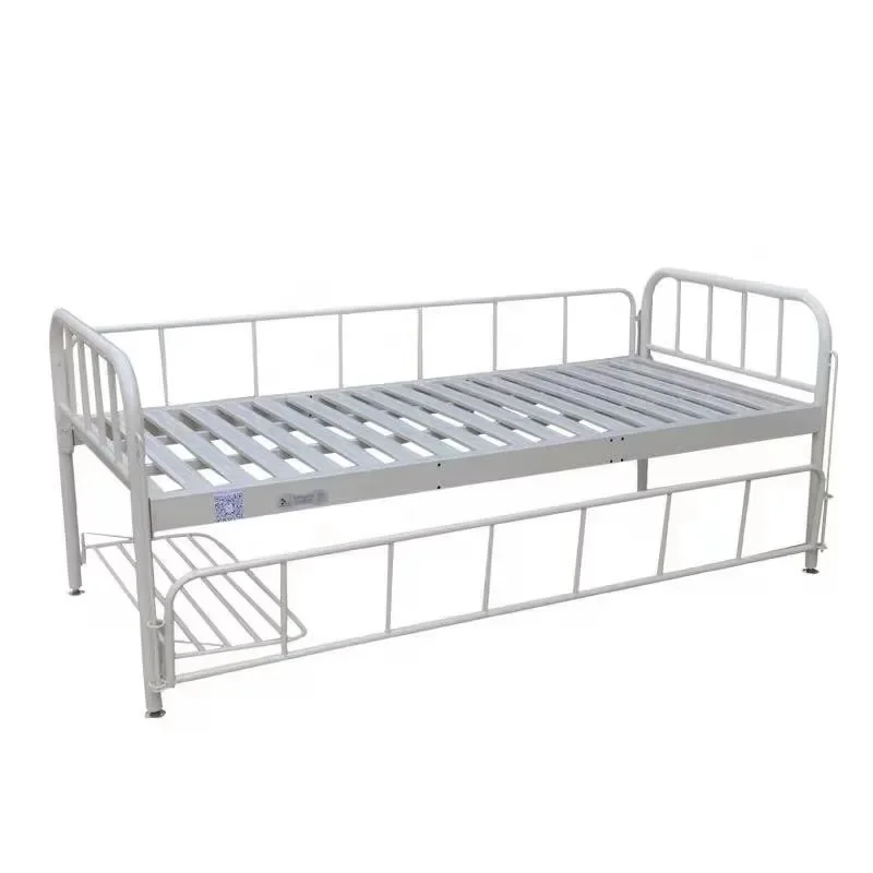 Cold rolled steel flat bed nursing home, household multi-function