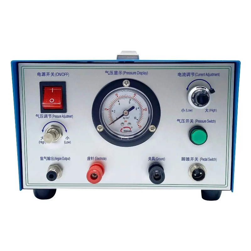 50A Touch Welding Machine Spot Welding Machine Handheld Argon Pulse Spot Welding Pen Gold, Silver and Copper Jewelry