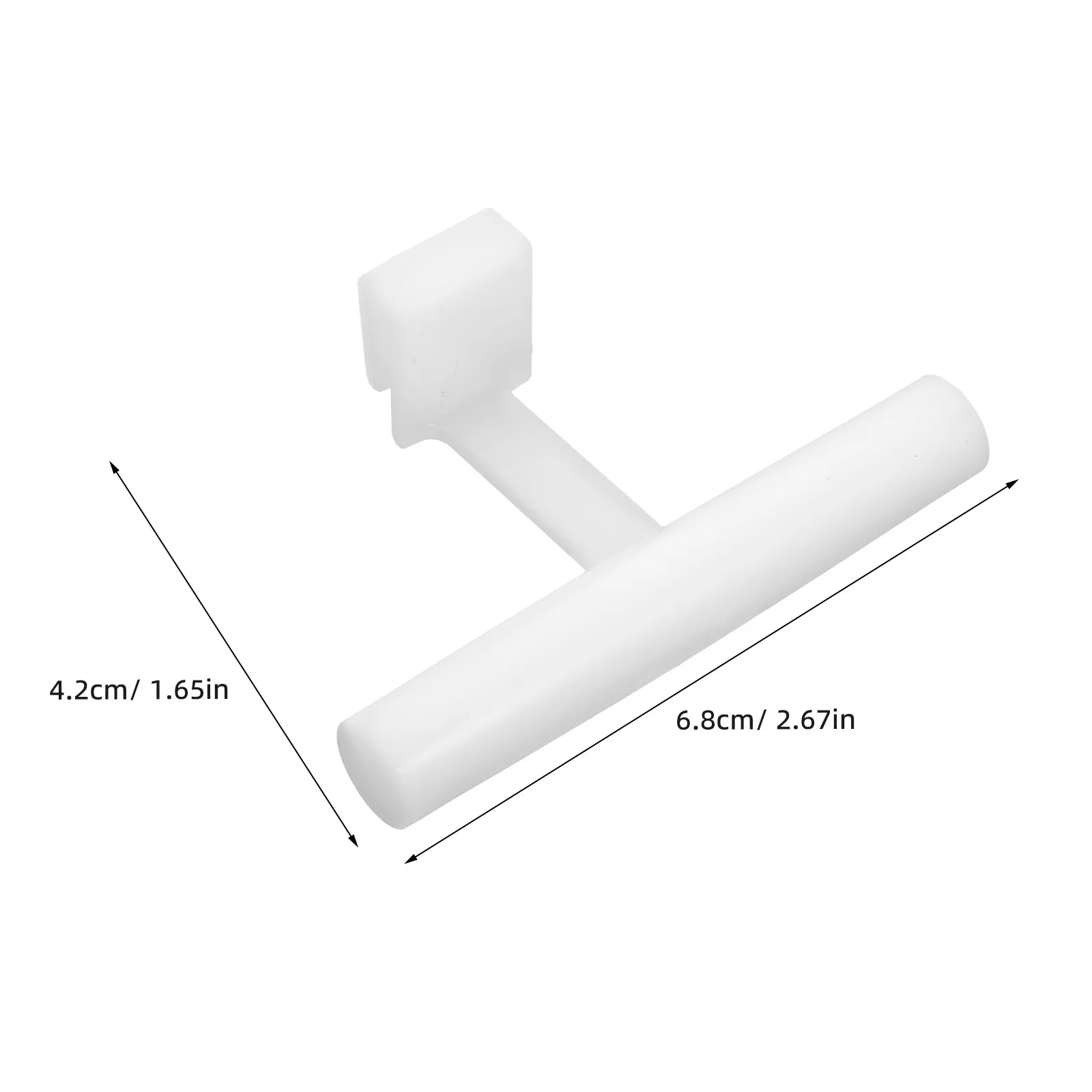 5Pcs Clear Acrylic Bird Feeder Perch Pole with Buckle Design Versatile Feeding Cup Stand for Parrot Cage Food Water Bowl Perch
