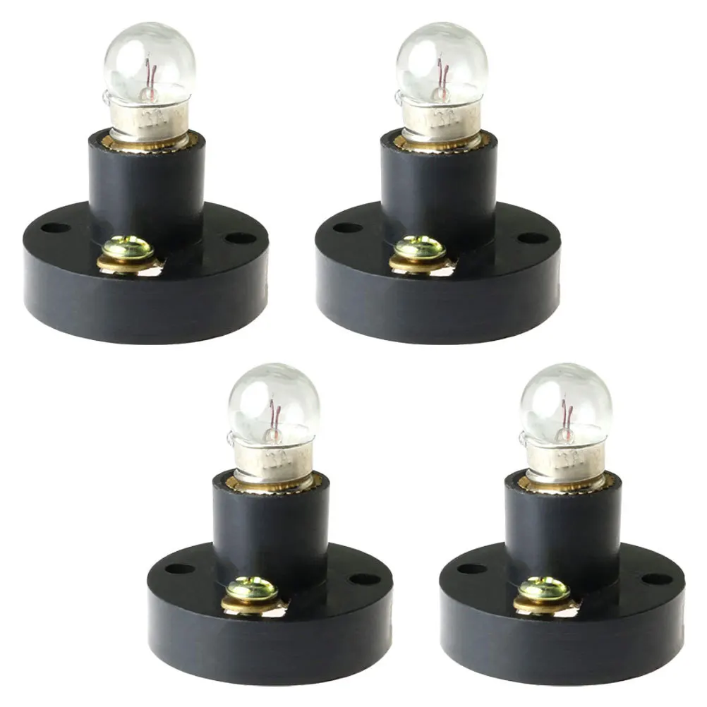 1Set Screw Lamp Holder Light Bulb Base Plastic Material Sturdy for DIY Projects Student Experiment Lighting Accessories
