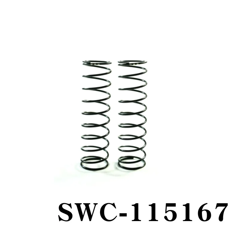 SWORKz S35 زنبرك ممتص الصدمات الخلفي المحارب الأسود 3 نقاط - طويل 86X1.6X10.5 SWC-115167 #2