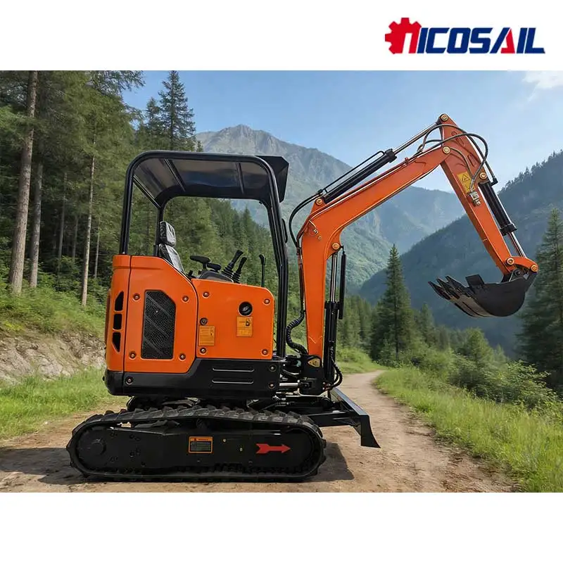 

Универсальный компактный 2,5-тонный мини-гусеничный экскаватор — EPA/EUR5 для семейных ферм, садов и строительных проектов