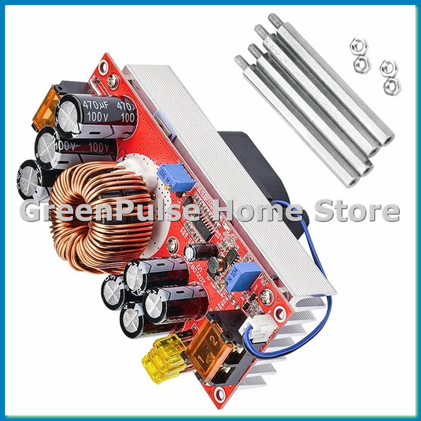 1800W DC-DC Boost Converter 40A Adjustable Voltage 10-60V to 12-90V for High Power Applications-A86Z