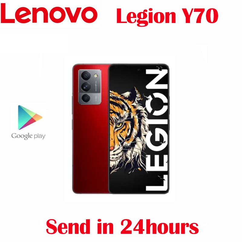 Official Original New Lenovo Y70 5G Mobile Phone Snapdragon8+ Gen1 6.67inch OLED 144Hz 5100Mah 68W Dash Charge NFC 50MP Camera