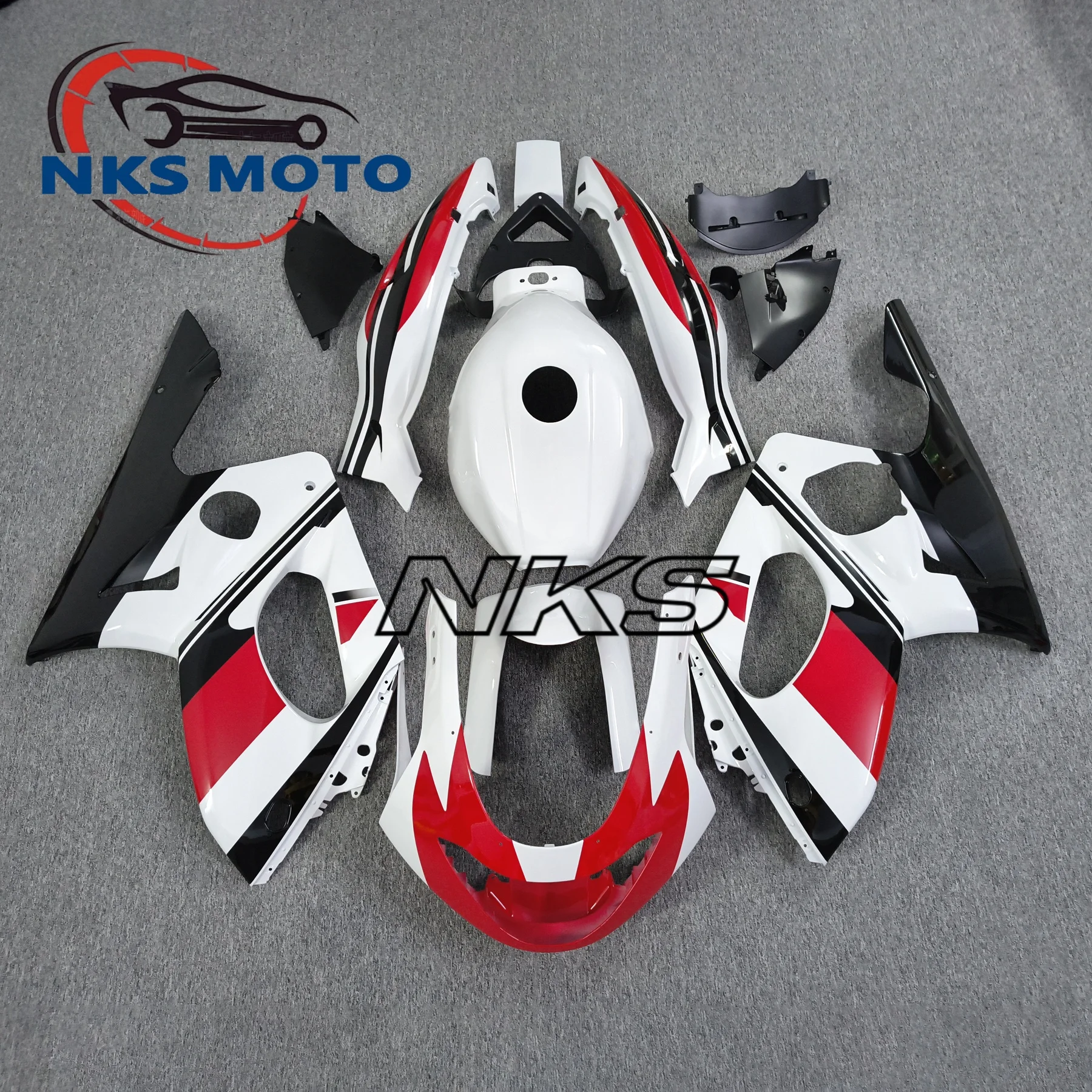 Motorcycle Fairing Body Kit For YAMAHA Thundercat YZF600R YZF-600R YZF 600R 1996 1997-2007 Red Black Fairings