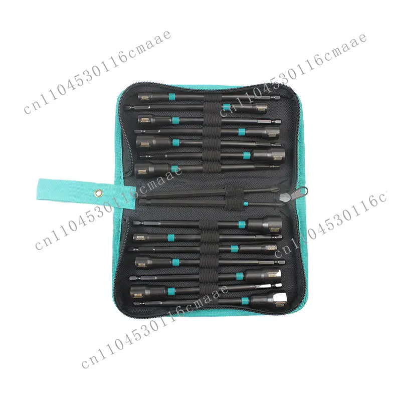 

Wholesale High Quality 16pcs Metric Magnetic Nut Driver Crv Hexagonal Shank Magnetic Impact Nut Driver Bit Set