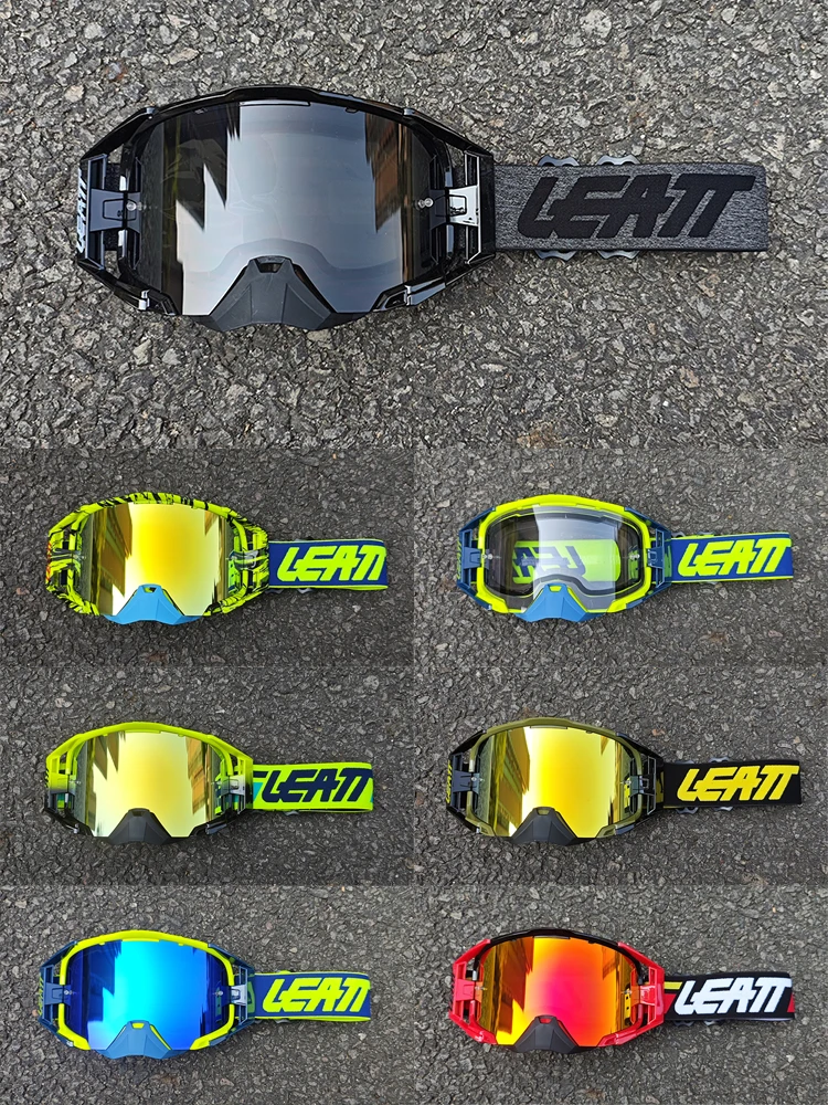 AliExpress Leatt Cycling Glasses Motorcycle Glasses for Trendy Men Women High-Definition Protective Windproof Breathable for MTB BMX Off-Road