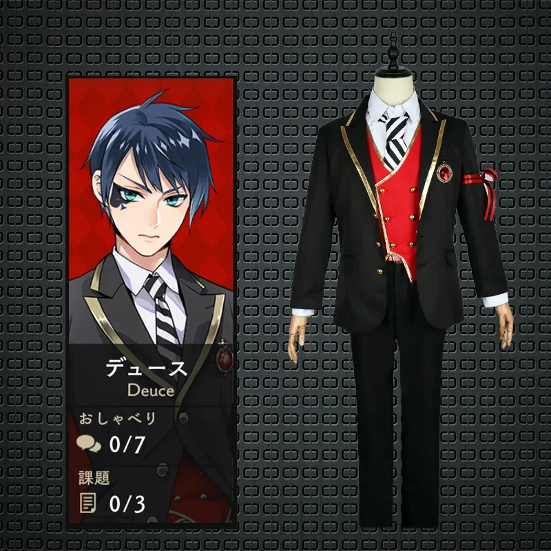 CyTwisted Wonderland Ruggie Bucchi Halloween JK Japanese Uniform COS Clothing Cosplay Costume Custom carnival party fancy dress