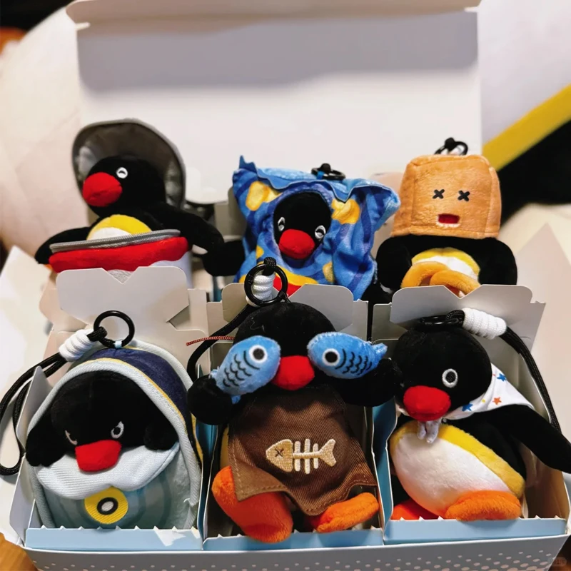 

Серия Pingu Hide And Seek, плюшевая слепая коробка, коробка-сюрприз, детское украшение на день рождения, Коллекционная модель куклы, подарок, загадочная игрушка-подвеска