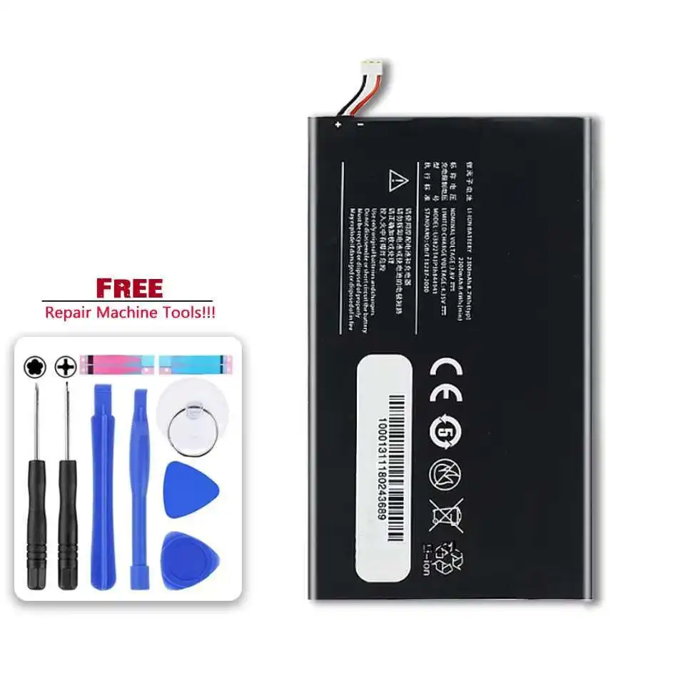 

Mobile Phone Battery 2300mAh Stable Li3822T43P3h844941 For Zte Nubia Z5 NX501 Z5S NX503A Z5 Mini NX402A Environmentally Friendly