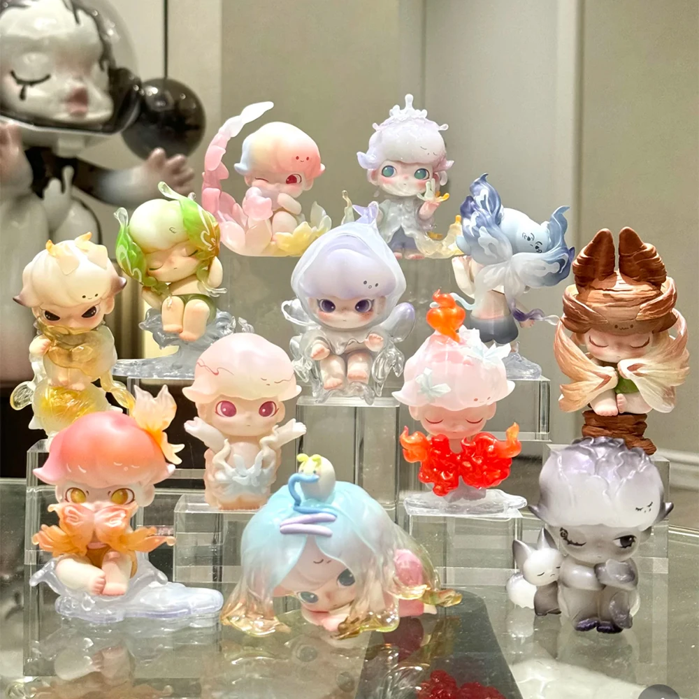 

Cute DIMOO Shapes in Nature Series Blind Box Anime Figure Model Toys Collectibles Mystery Box Dolls Ornament Children Gifts