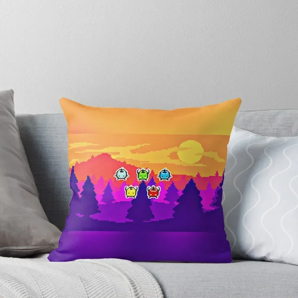 

Stardew valley junimos Throw Pillow christmas supplies christmas cushions covers Marble Cushion Cover covers for pillows pillow