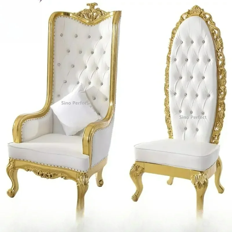 Factory Direct 2026 Custom Hot Sale Royal Throne Chairs for Wedding
