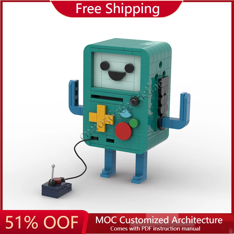

253 PCS MOC Creative Cute Game Controller Building Blocks Model Children DIY Assembly Toys Surprise Christmas And Birthday Gifts