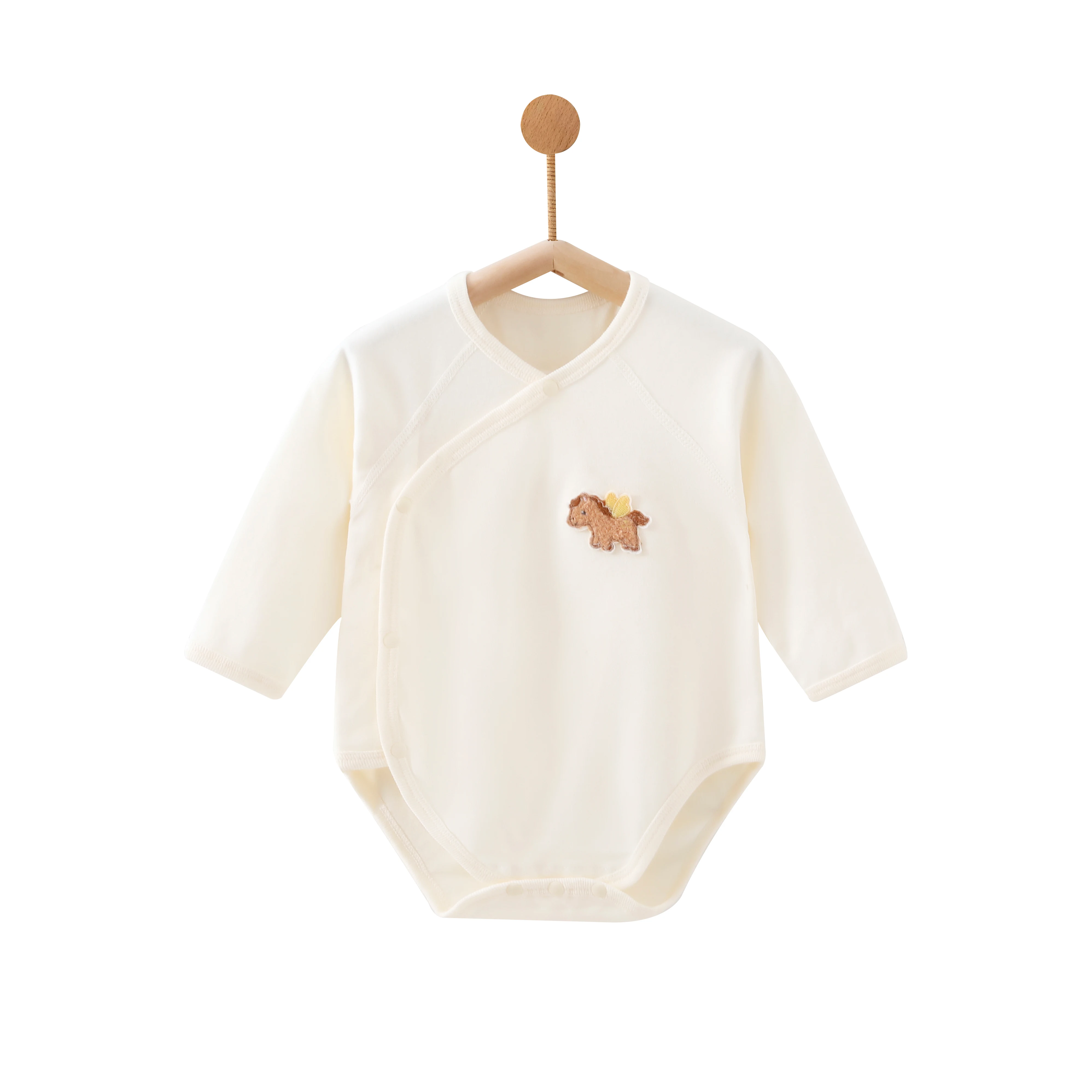 Newborn Baby Spring Clothing Long-Sleeve Onesie A-Class Boys' and Girls' Autumn Base Layer Pure Cotton Romper